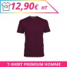 T-shirt premium homme - T-shirts à personnaliser - Imprimeur Marseille Textile T-shirt premium homme - T-shirts à personnaliser - Imprimeur Marseille Textile