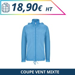 Coupe vent mixte - Vestes à personnaliser - Imprimeur Marseille Textile