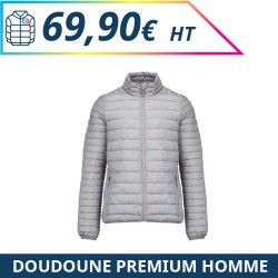 Doudoune premium homme - Vestes à personnaliser - Imprimeur Marseille Textile