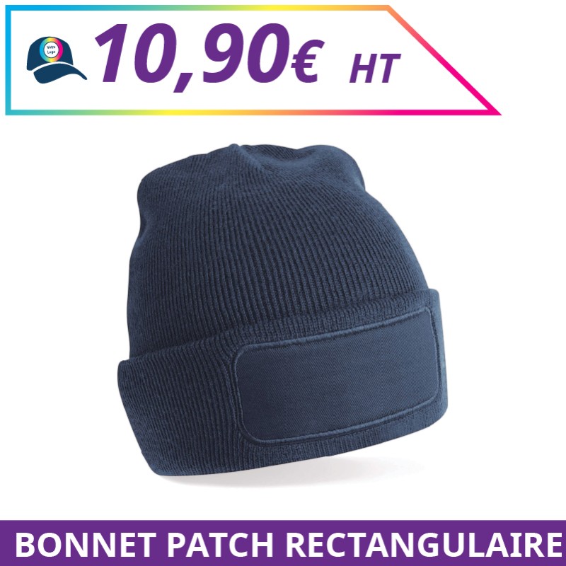 Bonnet patch rectangulaire - Accessoires à personnaliser - Imprimeur Marseille Textile Bonnet patch rectangulaire - Accessoires à personnaliser - Imprimeur Marseille Textile
