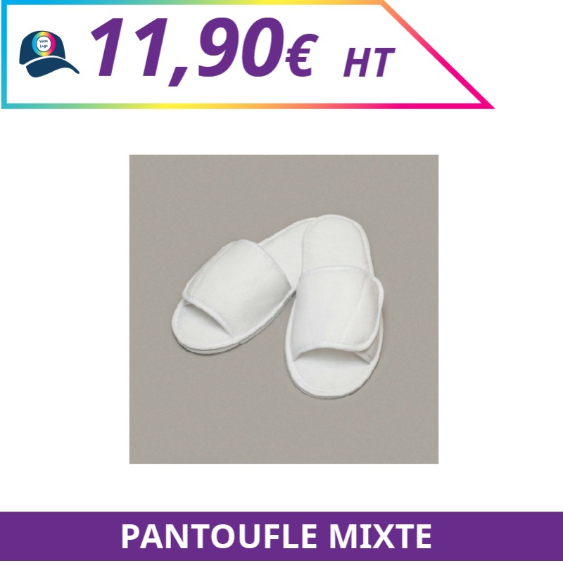 Pantoufle mixte - Accessoires à personnaliser - Imprimeur Marseille Textile Pantoufle mixte - Accessoires à personnaliser - Imprimeur Marseille Textile