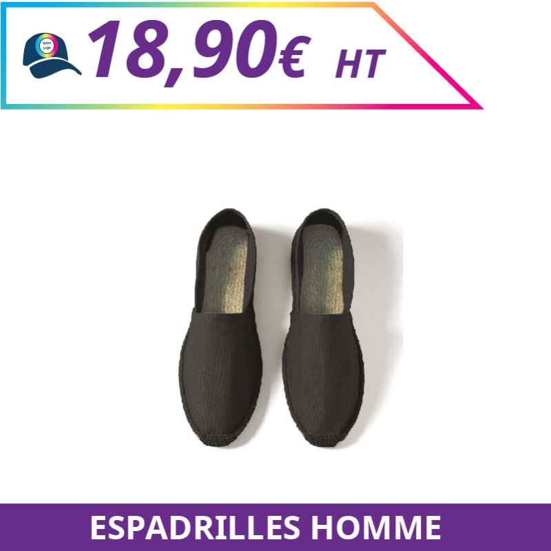 Espadrilles homme - Accessoires à personnaliser - Imprimeur Marseille Textile Espadrilles homme - Accessoires à personnaliser - Imprimeur Marseille Textile