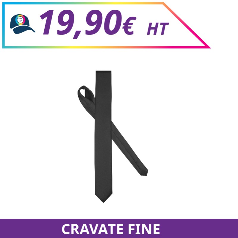 Cravate fine - Accessoires à personnaliser - Imprimeur Marseille Textile Cravate fine - Accessoires à personnaliser - Imprimeur Marseille Textile