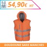 Doudoune sans manches haute visibilité - Chantier à personnaliser - Imprimeur Marseille Textile Doudoune sans manches haute visibilité - Chantier à personnaliser - Imprimeur Marseille Textile