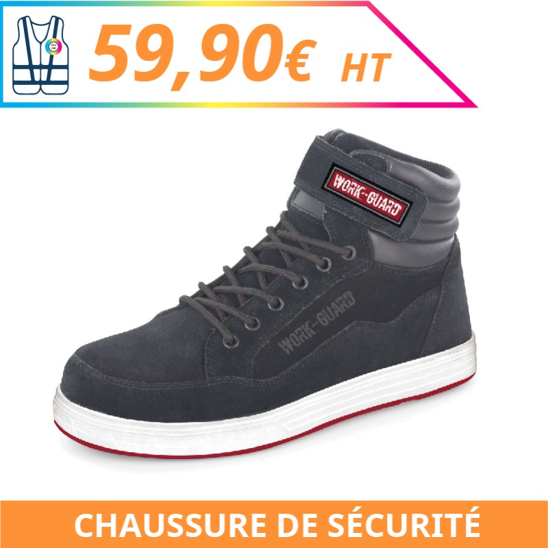 Chaussure de sécurité - Chantier à personnaliser - Imprimeur Marseille Textile Chaussure de sécurité - Chantier à personnaliser - Imprimeur Marseille Textile