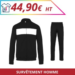 Survêtement homme - Sport à personnaliser - Imprimeur Marseille Textile