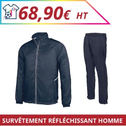 Survêtement réfléchissant homme - Sport à personnaliser - Imprimeur Marseille Textile