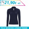 Polo manche longue femme - Polos à personnaliser - Imprimeur Marseille Textile Polo manche longue femme - Polos à personnaliser - Imprimeur Marseille Textile