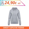 Sweat capuche femme - Sweat-shirts à personnaliser - Imprimeur Marseille Textile Sweat capuche femme - Sweat-shirts à personnaliser - Imprimeur Marseille Textile