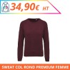 Sweat col rond premium femme - Sweat-shirts à personnaliser - Imprimeur Marseille Textile Sweat col rond premium femme - Sweat-shirts à personnaliser - Imprimeur Marseille Textile
