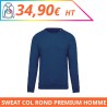Sweat col rond premium homme - Sweat-shirts à personnaliser - Imprimeur Marseille Textile Sweat col rond premium homme - Sweat-shirts à personnaliser - Imprimeur Marseille Textile