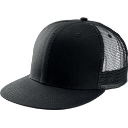 Casquette filet visière plate - Accessoires à personnaliser - Imprimeur Marseille Textile