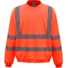 Sweat-shirt haute visibilité col rond - Chantier à personnaliser - Imprimeur Marseille Textile Sweat-shirt haute visibilité col rond - Chantier à personnaliser - Imprimeur Marseille Textile
