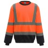 Sweat-shirt haute visibilité col rond - Chantier à personnaliser - Imprimeur Marseille Textile Sweat-shirt haute visibilité col rond - Chantier à personnaliser - Imprimeur Marseille Textile