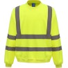 Sweat-shirt haute visibilité col rond - Chantier à personnaliser - Imprimeur Marseille Textile Sweat-shirt haute visibilité col rond - Chantier à personnaliser - Imprimeur Marseille Textile