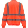 Sweat-shirt haute visibilité col rond - Chantier à personnaliser - Imprimeur Marseille Textile Sweat-shirt haute visibilité col rond - Chantier à personnaliser - Imprimeur Marseille Textile