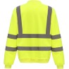 Sweat-shirt haute visibilité col rond - Chantier à personnaliser - Imprimeur Marseille Textile Sweat-shirt haute visibilité col rond - Chantier à personnaliser - Imprimeur Marseille Textile