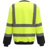 Sweat-shirt haute visibilité col rond - Chantier à personnaliser - Imprimeur Marseille Textile Sweat-shirt haute visibilité col rond - Chantier à personnaliser - Imprimeur Marseille Textile