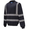 Sweat-shirt haute visibilité col rond - Chantier à personnaliser - Imprimeur Marseille Textile Sweat-shirt haute visibilité col rond - Chantier à personnaliser - Imprimeur Marseille Textile