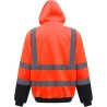 Sweat-shirt capuche haute visibilité - Chantier à personnaliser - Imprimeur Marseille Textile Sweat-shirt capuche haute visibilité - Chantier à personnaliser - Imprimeur Marseille Textile