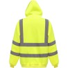 Sweat-shirt capuche haute visibilité - Chantier à personnaliser - Imprimeur Marseille Textile Sweat-shirt capuche haute visibilité - Chantier à personnaliser - Imprimeur Marseille Textile