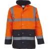 Parka de sécurité haute visibilité premium - Chantier à personnaliser - Imprimeur Marseille Textile Parka de sécurité haute visibilité premium - Chantier à personnaliser - Imprimeur Marseille Textile