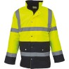 Parka de sécurité haute visibilité premium - Chantier à personnaliser - Imprimeur Marseille Textile Parka de sécurité haute visibilité premium - Chantier à personnaliser - Imprimeur Marseille Textile