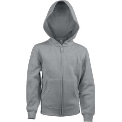 Sweat capuche zippé premium enfant - Sweat-shirts à personnaliser - Imprimeur Marseille Textile