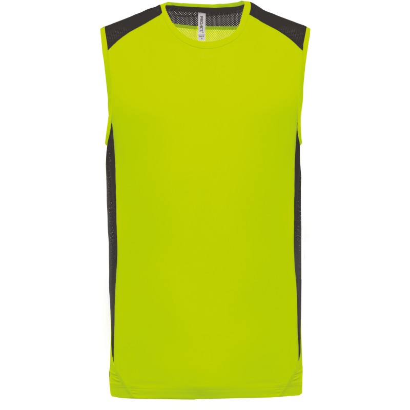 Débardeur sport bicolore - Sport à personnaliser - Imprimeur Marseille Textile Débardeur sport bicolore - Sport à personnaliser - Imprimeur Marseille Textile