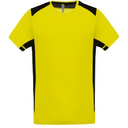 T-shirt sport bicolore unisexe - Sport à personnaliser - Imprimeur Marseille Textile