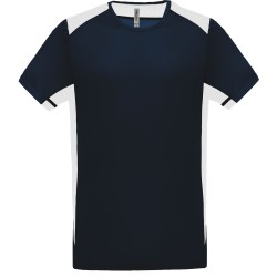 T-shirt sport bicolore unisexe - Sport à personnaliser - Imprimeur Marseille Textile