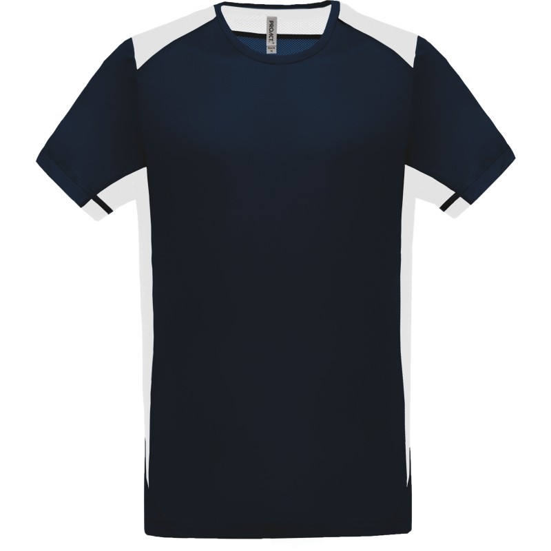 T-shirt sport bicolore unisexe - Sport à personnaliser - Imprimeur Marseille Textile T-shirt sport bicolore unisexe - Sport à personnaliser - Imprimeur Marseille Textile