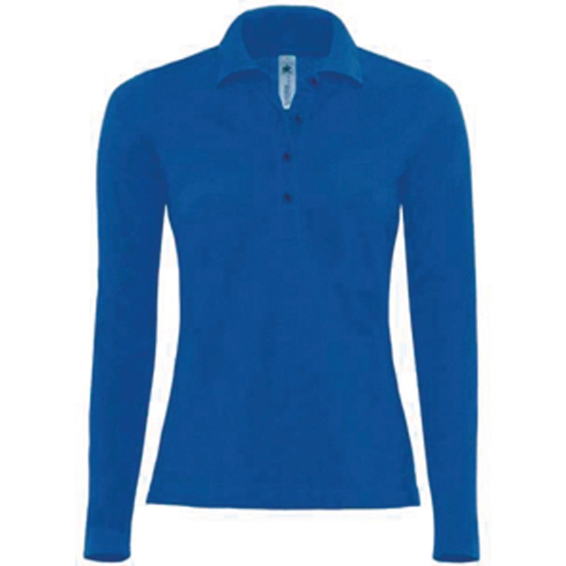 Polo manche longue femme - Polos à personnaliser - Imprimeur Marseille Textile Polo manche longue femme - Polos à personnaliser - Imprimeur Marseille Textile