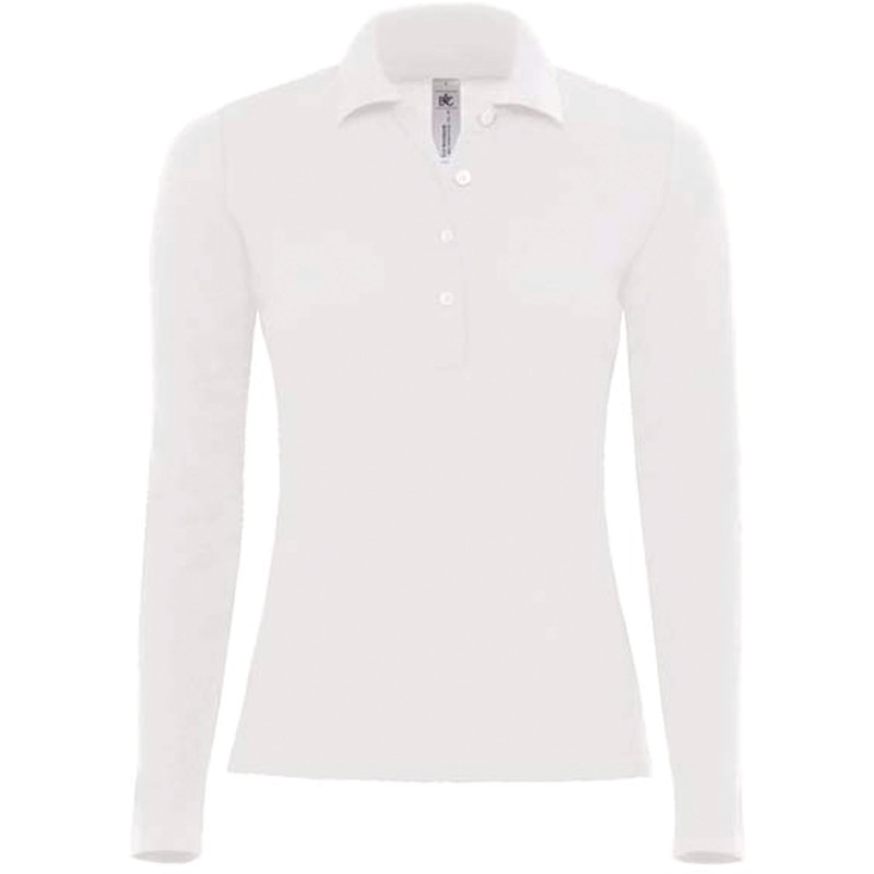 Polo manche longue femme - Polos à personnaliser - Imprimeur Marseille Textile Polo manche longue femme - Polos à personnaliser - Imprimeur Marseille Textile