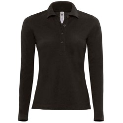 Polo manche longue femme - Polos à personnaliser - Imprimeur Marseille Textile