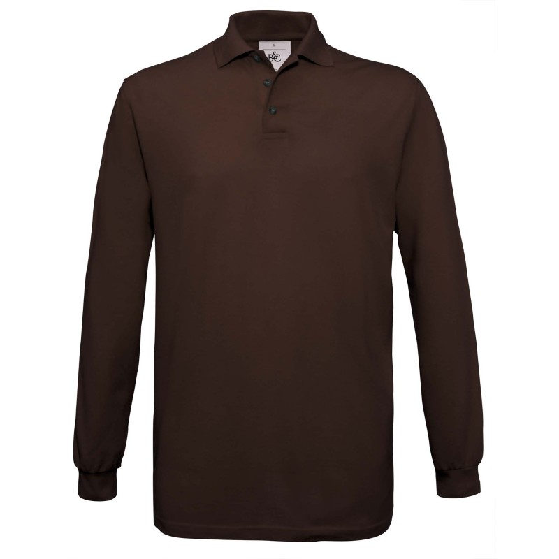 Polo manche longue homme - Polos à personnaliser - Imprimeur Marseille Textile Polo manche longue homme - Polos à personnaliser - Imprimeur Marseille Textile