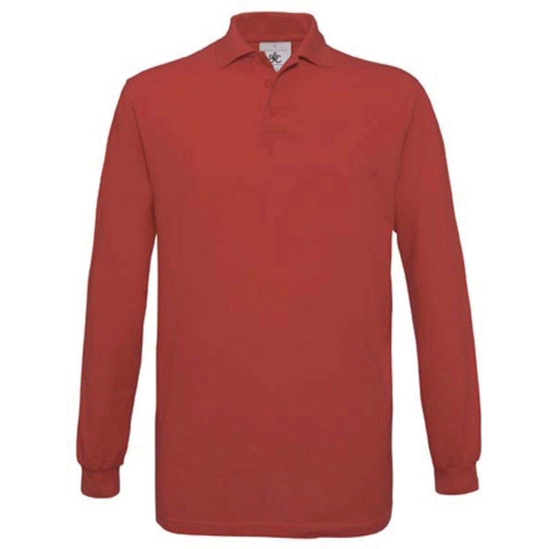 Polo manche longue homme - Polos à personnaliser - Imprimeur Marseille Textile Polo manche longue homme - Polos à personnaliser - Imprimeur Marseille Textile