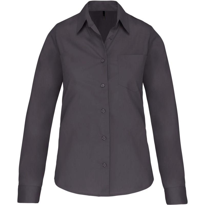 Chemise manches longues femme - Chemises à personnaliser - Imprimeur Marseille Textile Chemise manches longues femme - Chemises à personnaliser - Imprimeur Marseille Textile