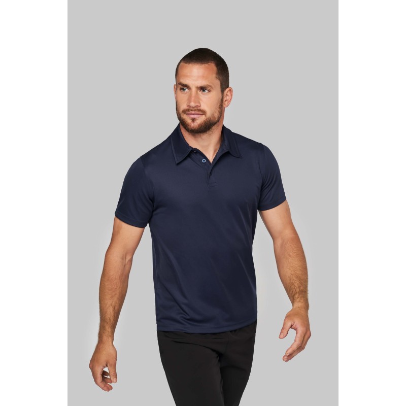 Polo manches courtes Maille interlock Polos à personnaliser - Impri... Polo manches courtes Maille interlock Polos à personnaliser - Impri...