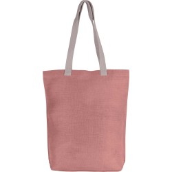 Sac shopping en juco Rose - Imprimeur Marseille à personnaliser - Imprimeur Marseille Textile