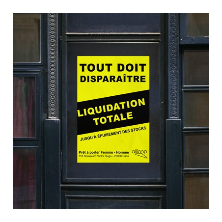 Affiche fluo 50 x 70 cm - Affiche fluo à personnaliser - Imprimeur Marseille Textile