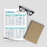 Calendrier papier souple Format A4 ( 21 x 29,7 cm ) - Calendrier à personnaliser - Imprimeur Marseille Textile Calendrier papier souple Format A4 ( 21 x 29,7 cm ) - Calendrier à personnaliser - Imprimeur Marseille Textile
