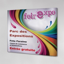Mur d'image visuel PVC - Mur d'image visuel PVC à personnaliser - Imprimeur Marseille Textile
