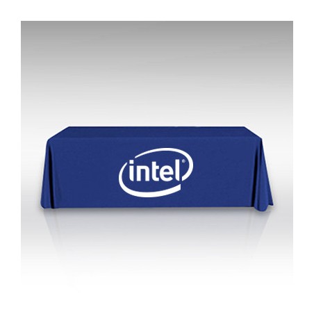Nappe publicitaire carrée / Rectangulaire - Nappe publicitaire à personnaliser - Imprimeur Marseille Textile