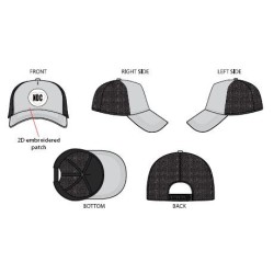 Casquette Trucker - logo brodé - Imprimeur Marseille à personnaliser - Imprimeur Marseille Textile